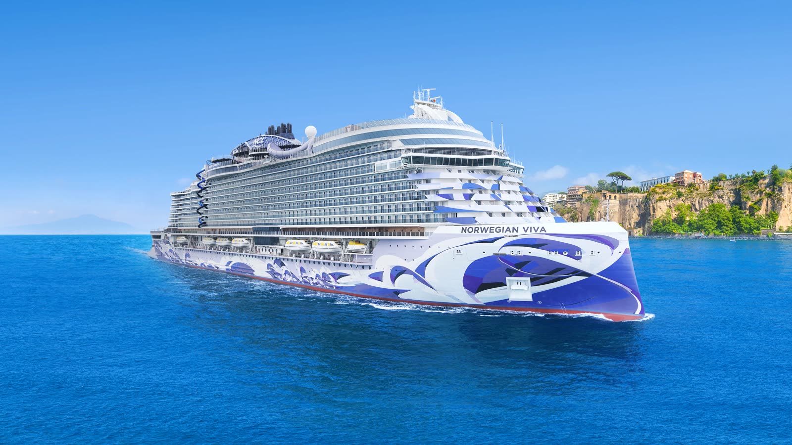 Norwegian Viva exterior at sea